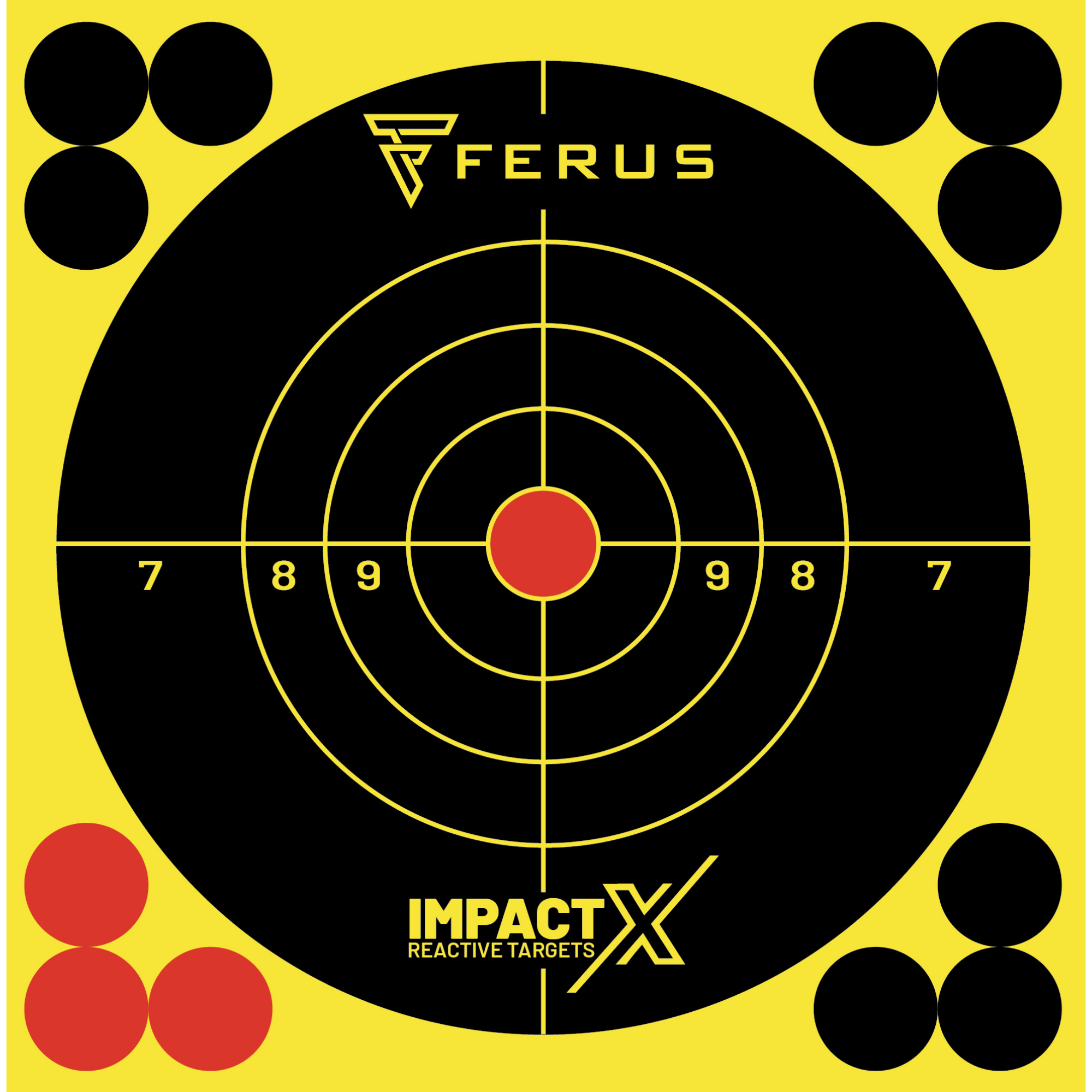 6" ImpactX Splatter Shooting Target