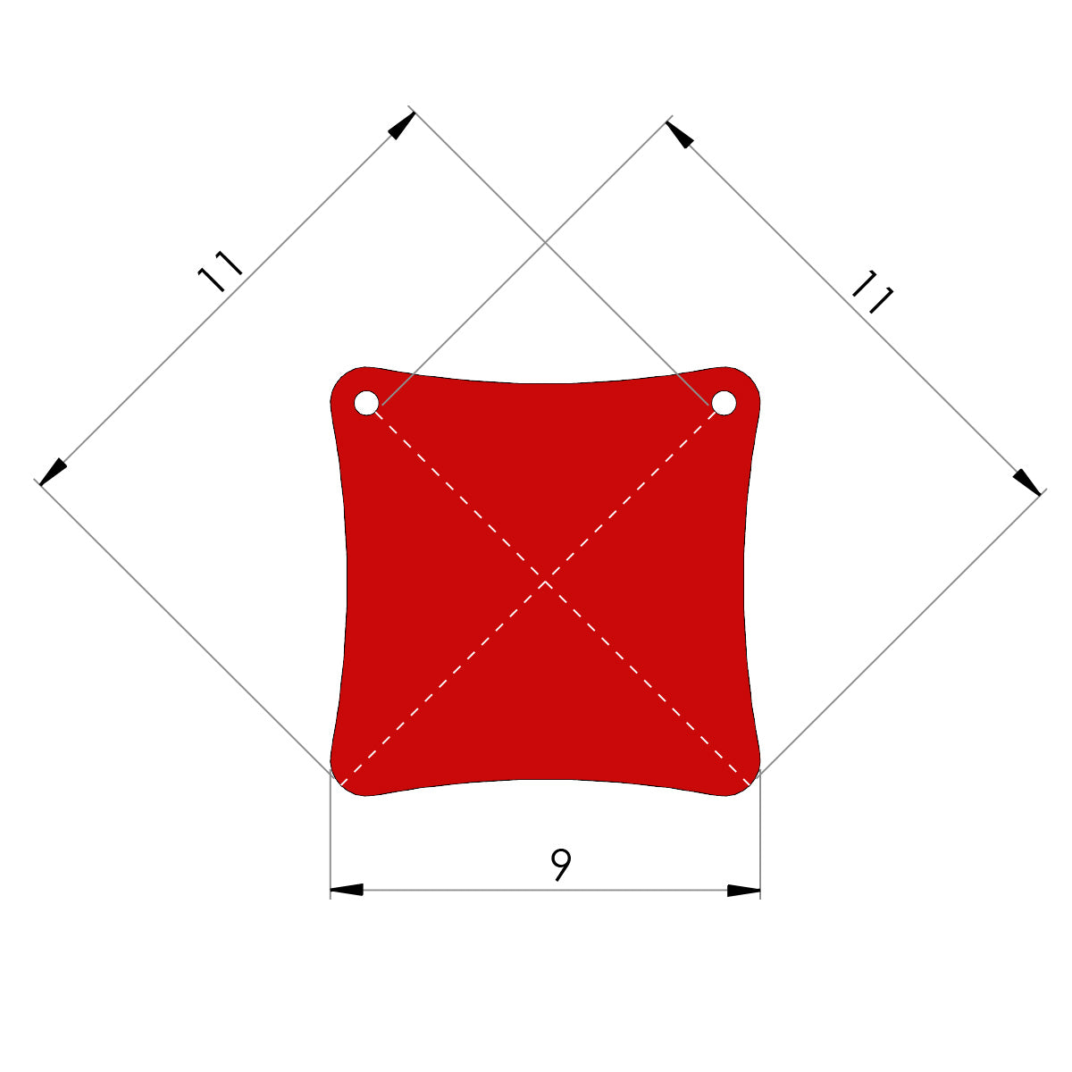 10" AR500 Target – 3/8" Thickness