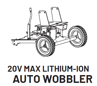 WT100 20 Volt Lithium-Ion Auto Wobbler for LT300 Clay Throwers
