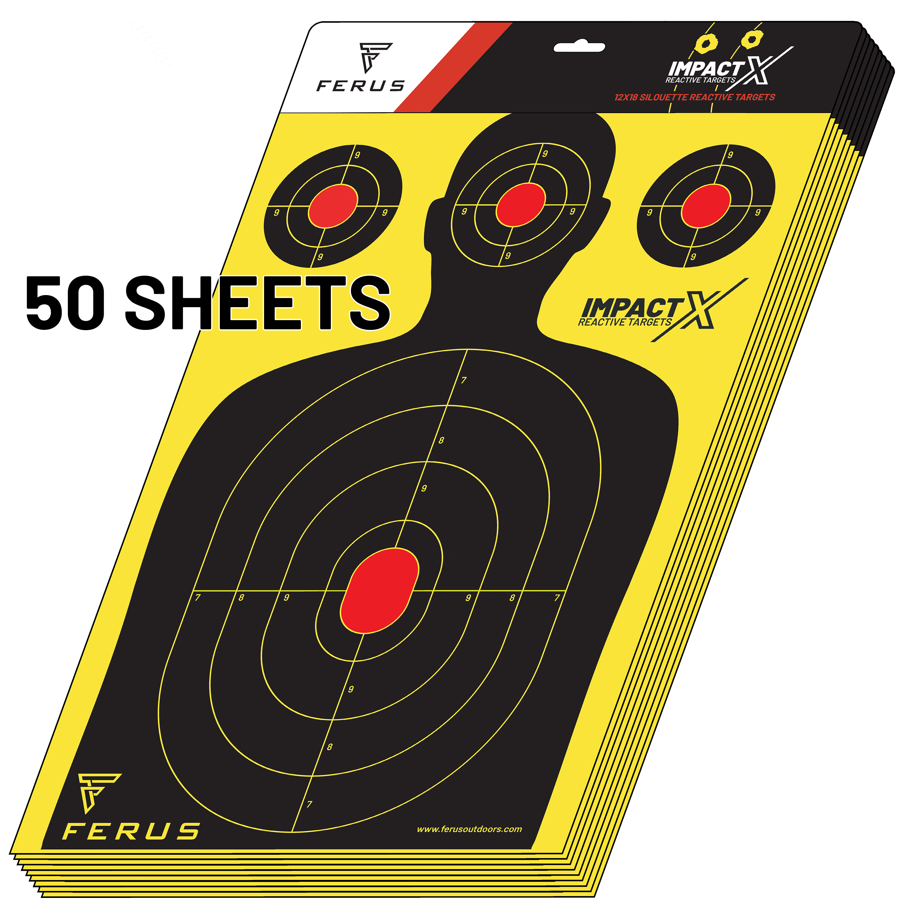 12" x 18" ImpactX Splatter Shooting Target