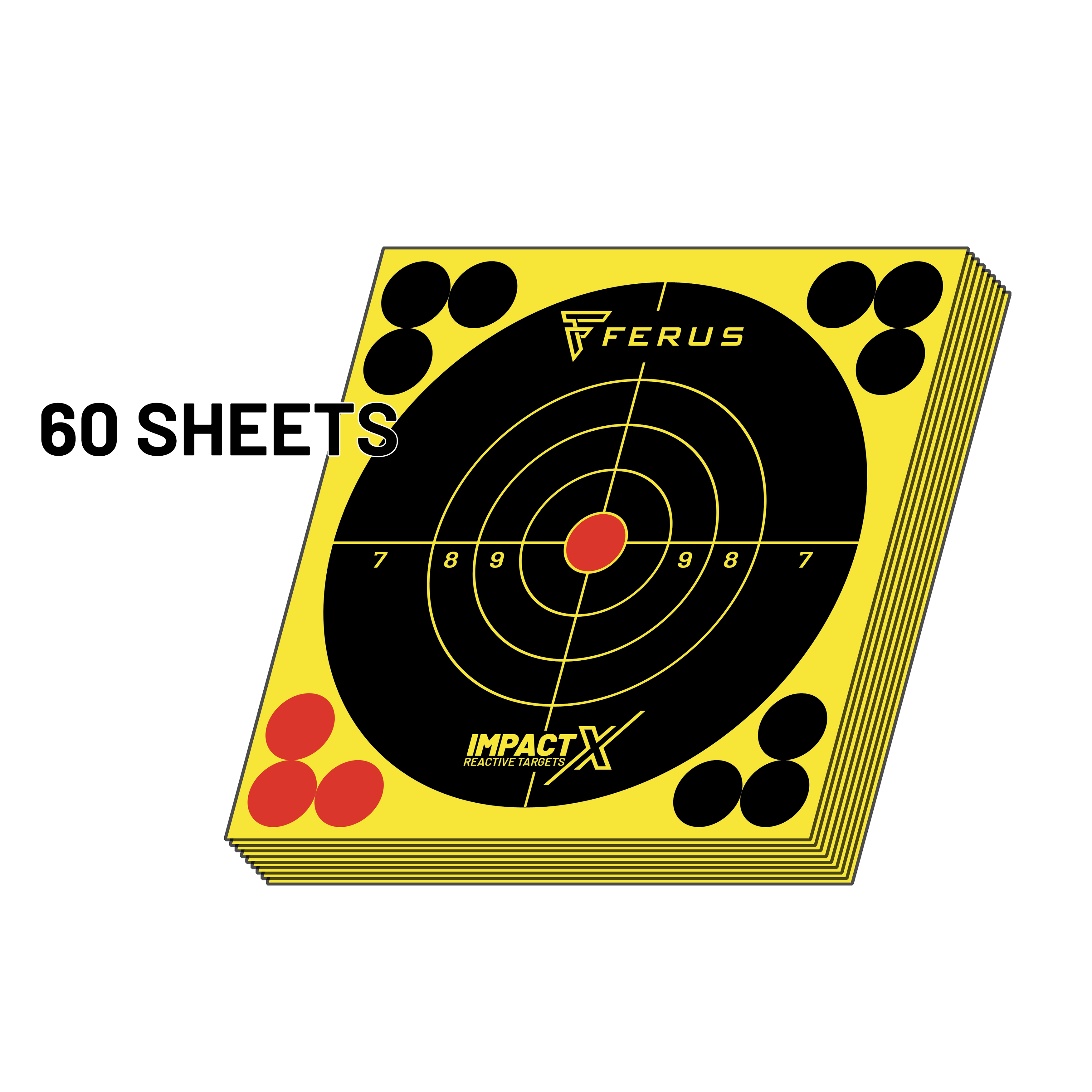6" ImpactX Splatter Shooting Target