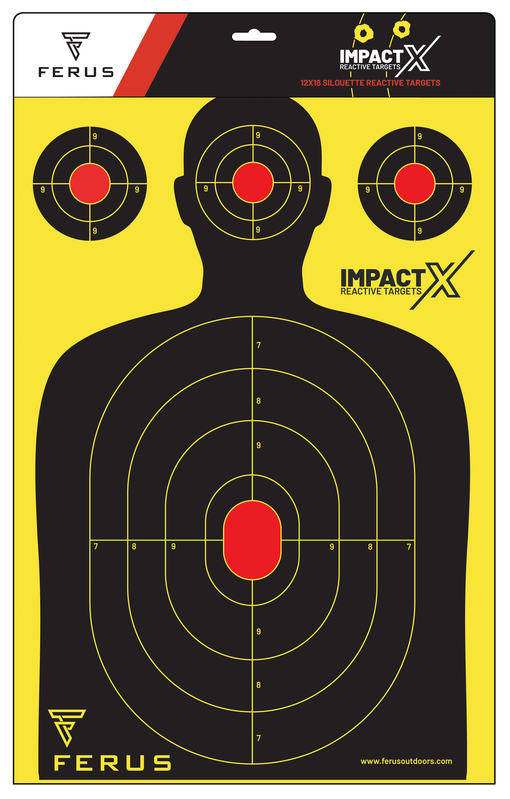 12" x 18" ImpactX Splatter Shooting Target